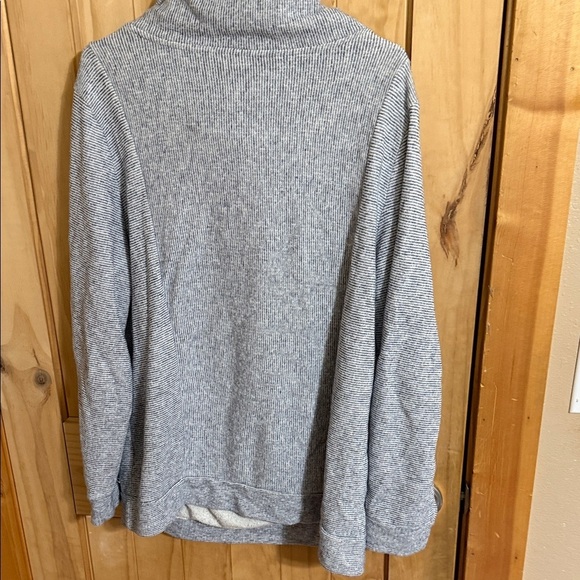 Tommy Hilfiger Gray Women's Cowl Neck Sweater - Picture 3 of 6